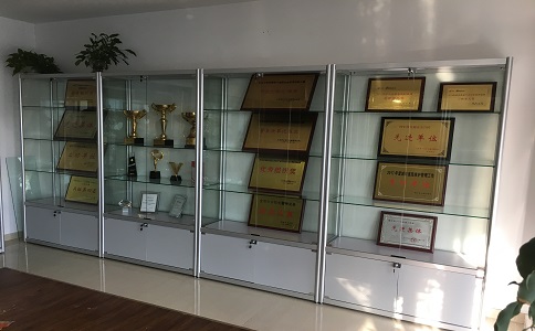資質榮譽展柜設計