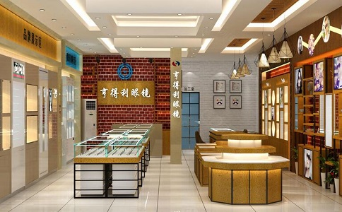 眼鏡店裝修為什么要選擇定制展柜